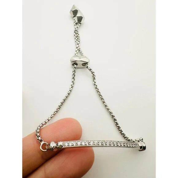 Kendra Scott rhinestone adjustable bracelet - Picture 1 of 4